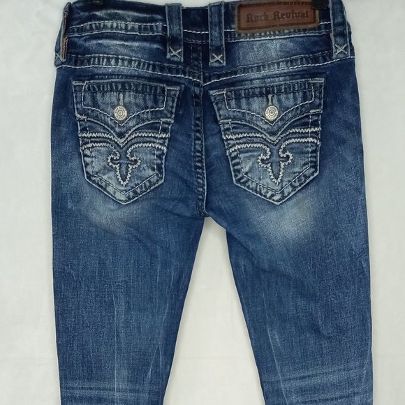 Rock Revival Julee Skinny Jeans (24 Waist)